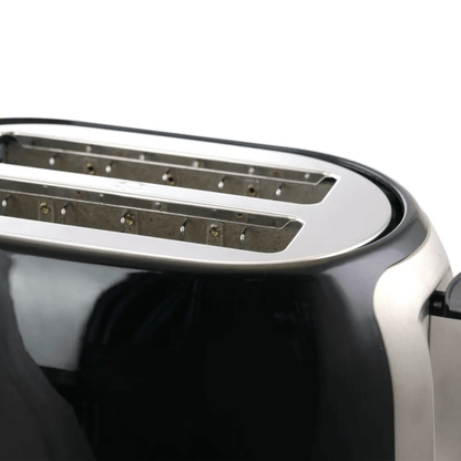 Better Chef Deluxe Cool Touch Wide-Slot 2-Slice Toaster with Stainless Accents - REFURBISHED