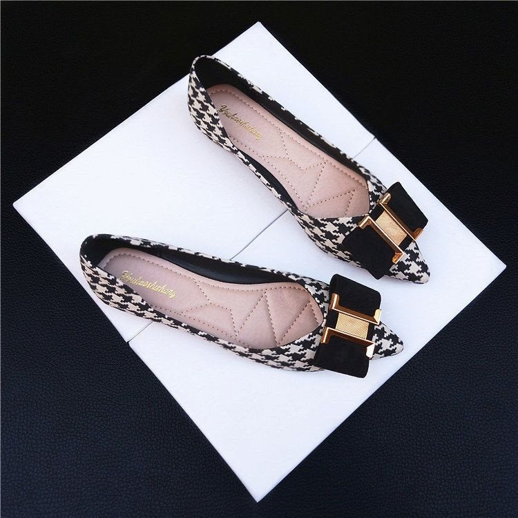 Comfortable And Versatile Low-cut Womens Flats