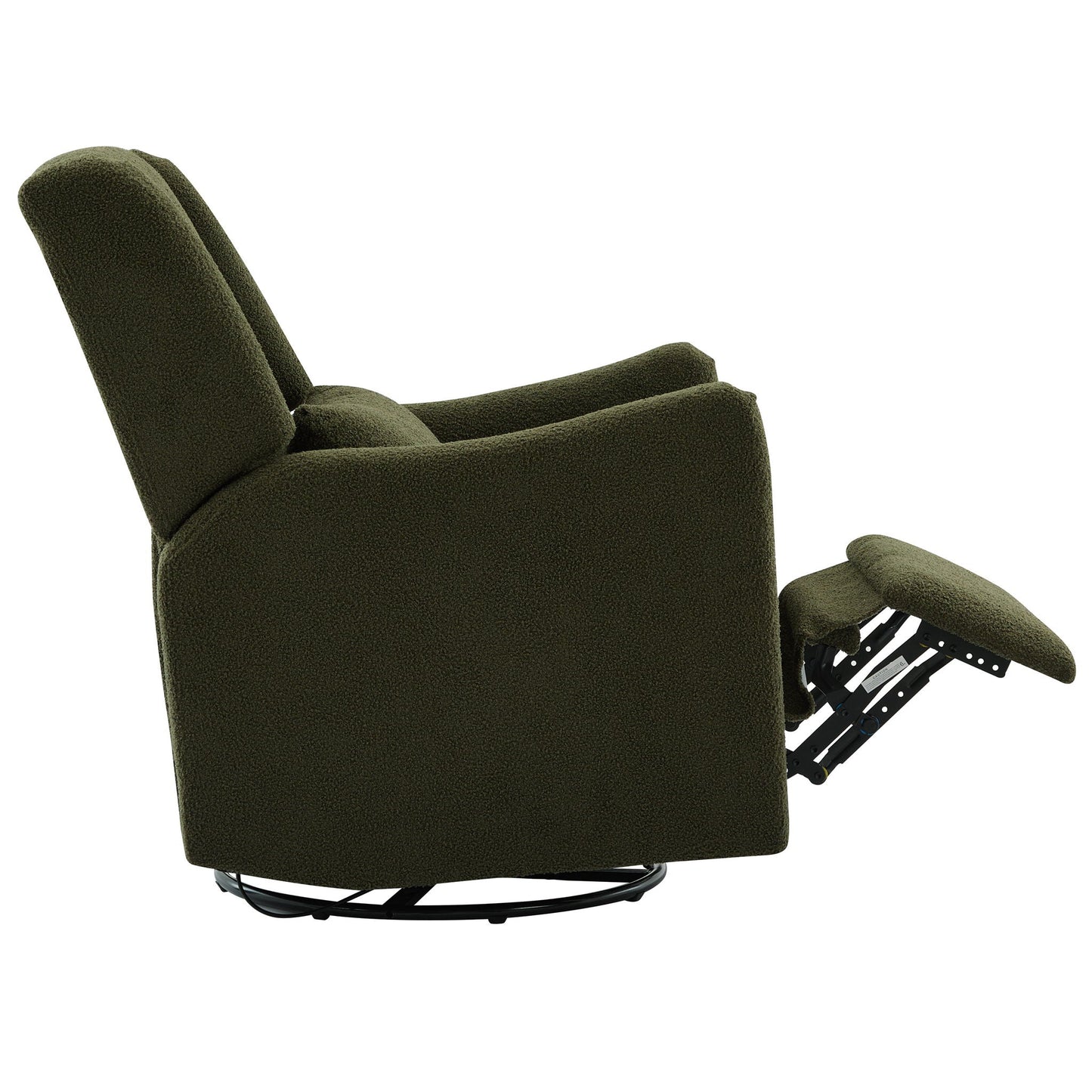 Wide Wingback Swivel Glider Rocker Recliner Chair