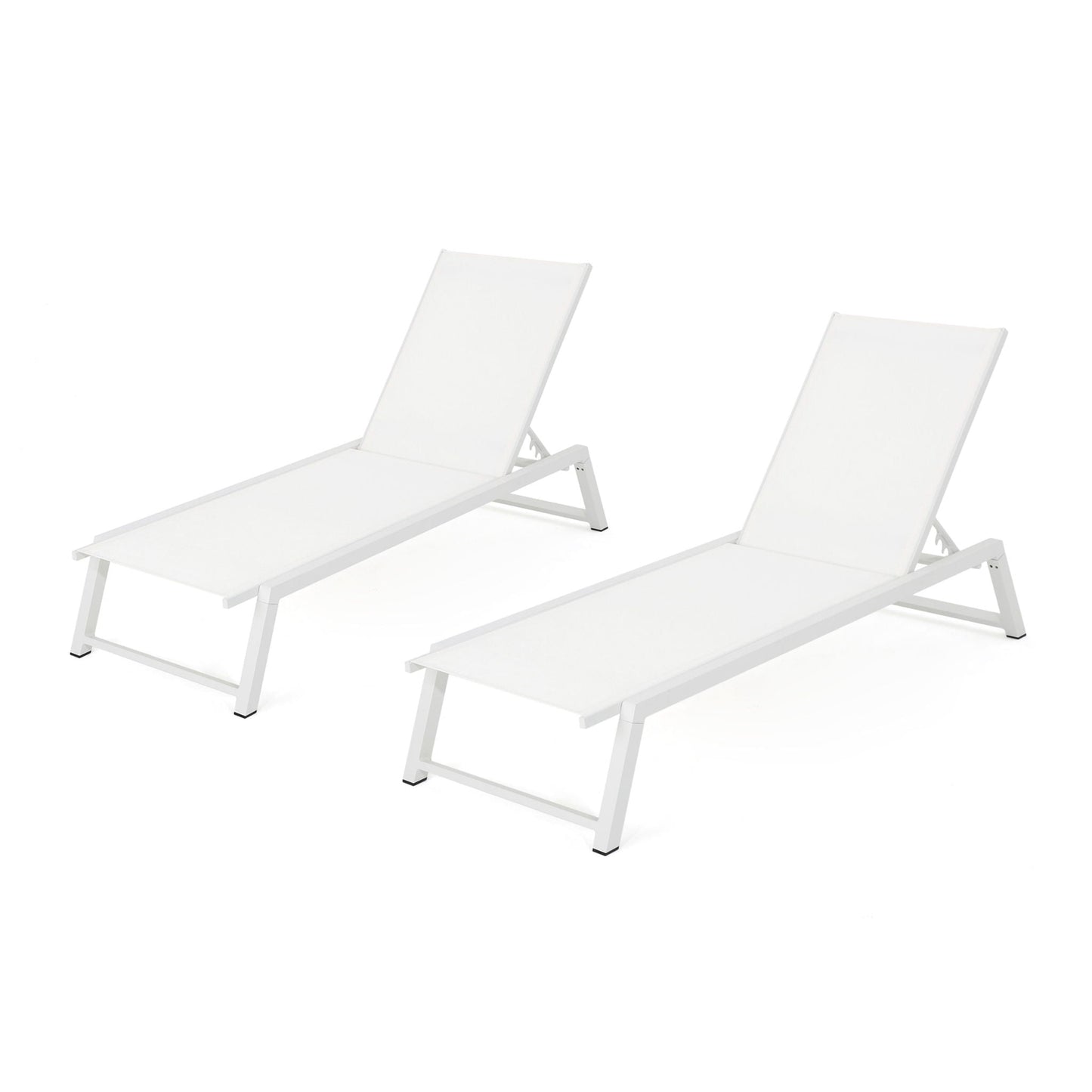 Myers Modern Chaise Lounge Set With Adjustable Back
