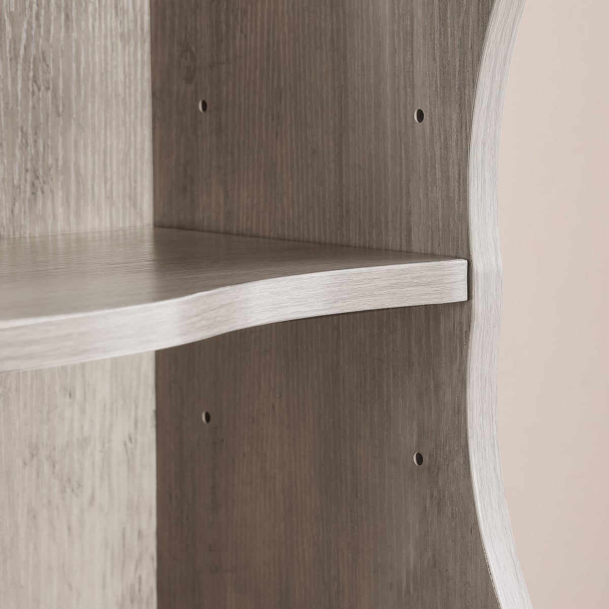 8-Layer Adjustable Shelf Ultra-Thin Bookshelf