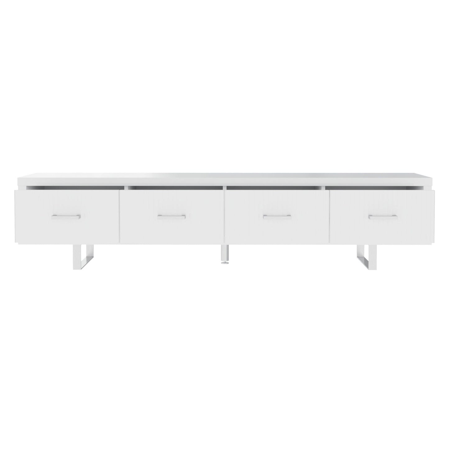 TV Stand With Slatted Drawers