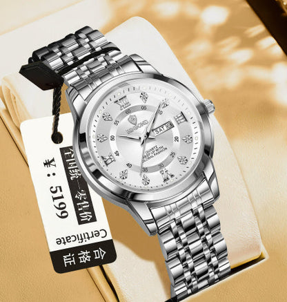 Binbang Business Light-Luxury Quartz Watch For Men