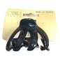 Camila Paris Black Glossy Octopus Claw Clip, Handmade in France