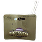 Camila Paris Gold & Plum Metallic Claw Clip, Handmade in France