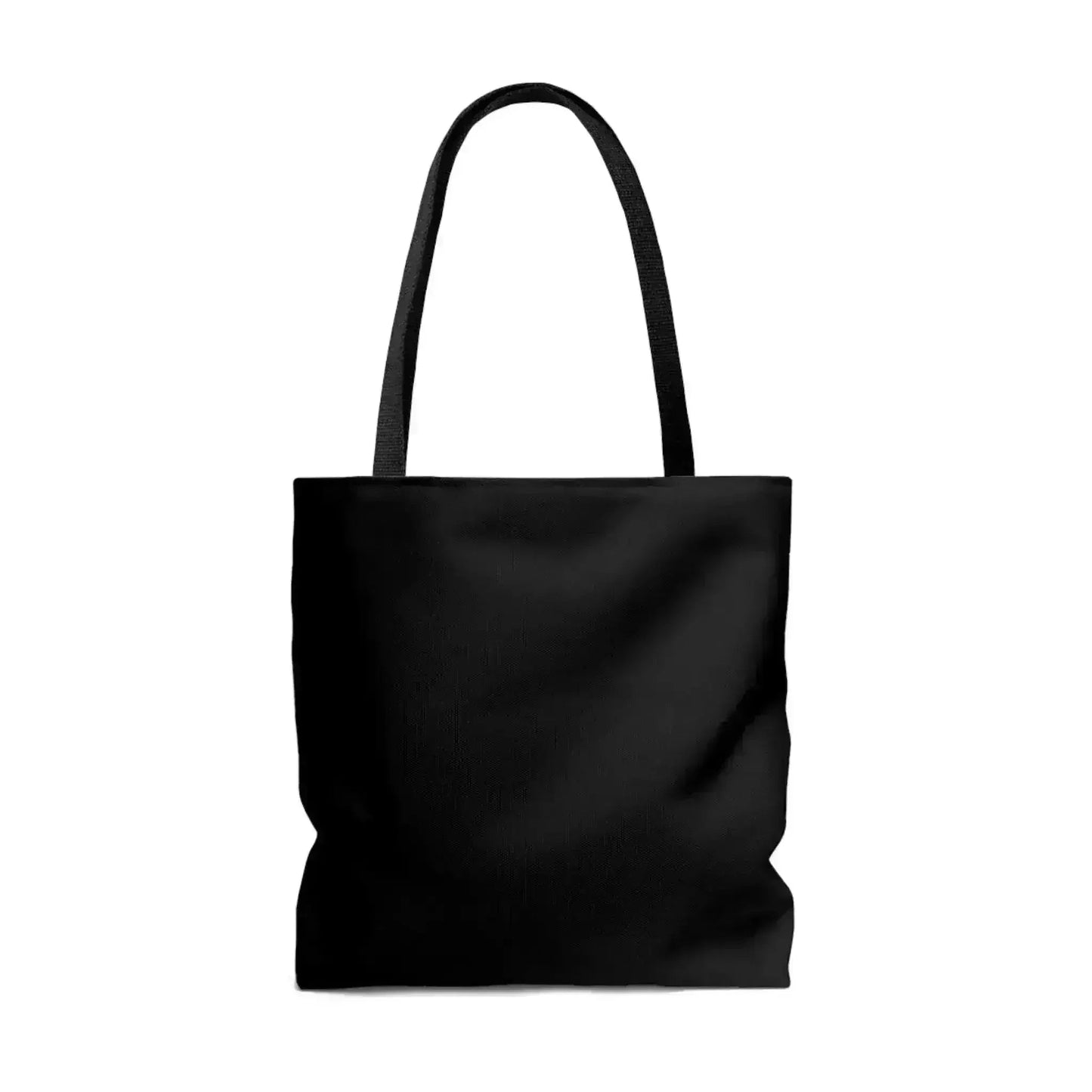 Large Tote Bag Faith - Christian Affirmation - White and Black