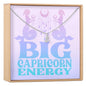 Capricorn Zodiac Gift Capricorn Zodiac Sign Pendant Necklace
