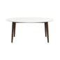 Ada - Mid-Century Modern Style Oval Dining Table