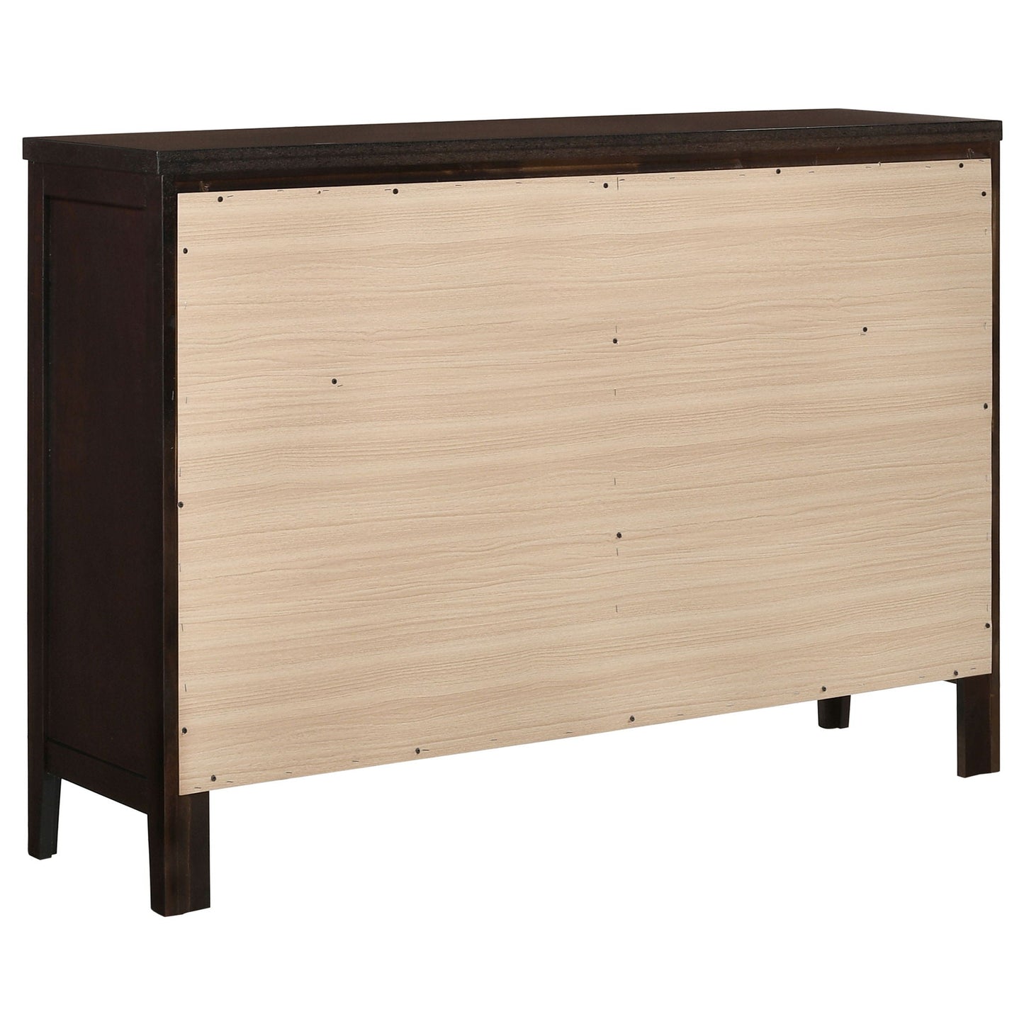 Wedgewood - 6 Drawers Dresser - Cappuccino
