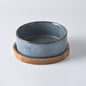Pet Double Bowl Anti-tumble Drinking Water Rice Basin