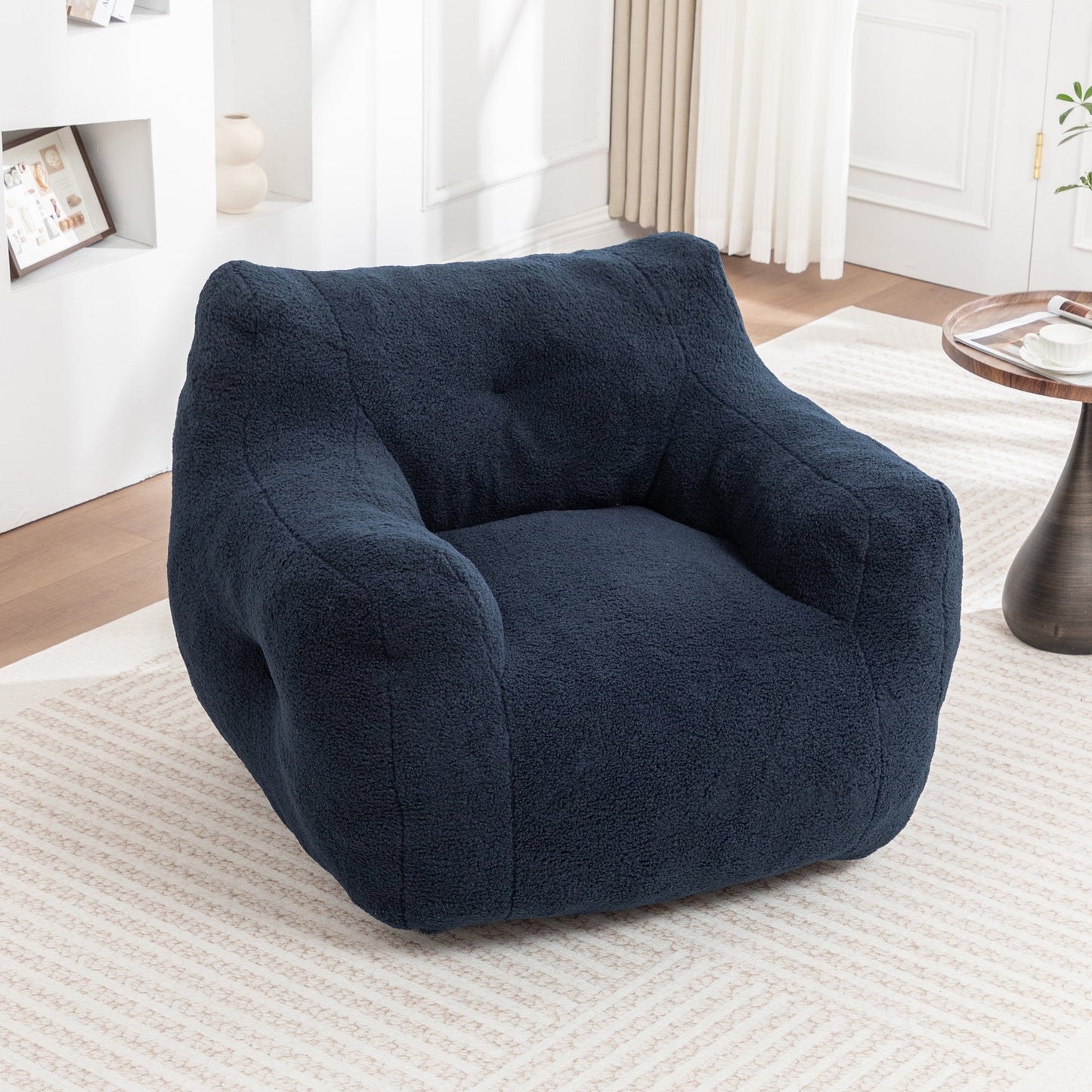 Bean Bag Sofa Chair with Armrests