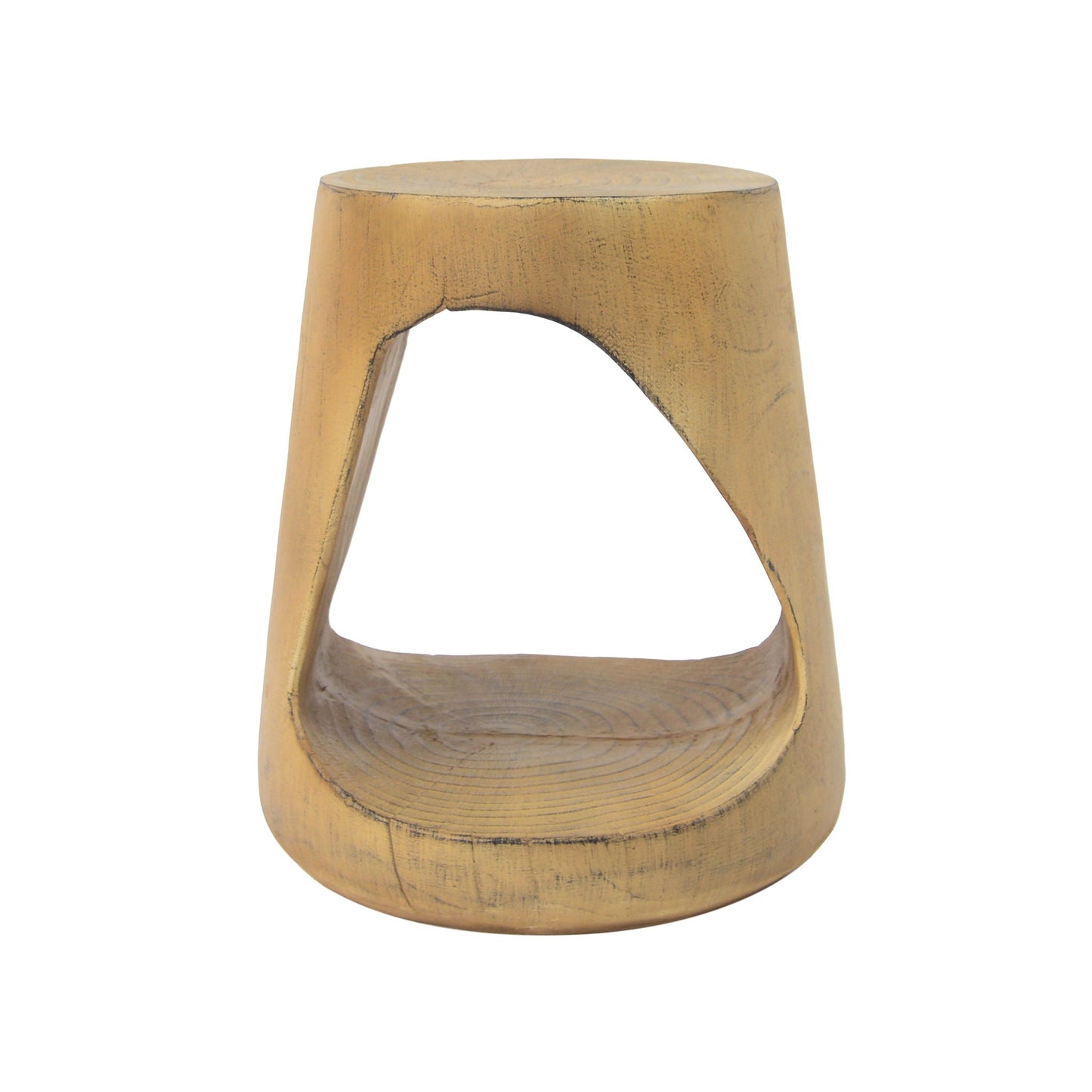 Hollow Side Table, Durable and Weather Resistant