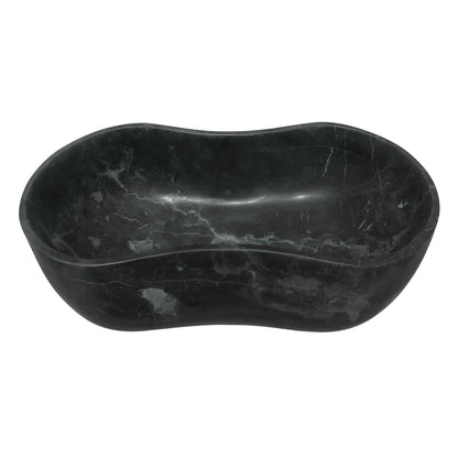 Bathroom Vessel Sink With Wavy Design