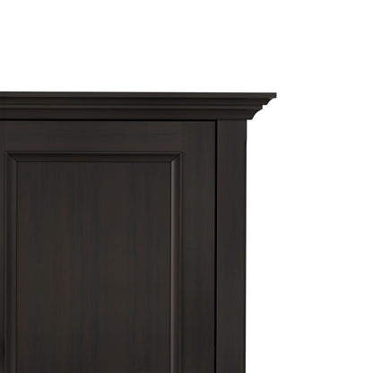 Amherst - 2 Door Storage Cabinet & Adjustable Shelving - Brown