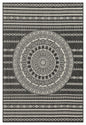 Sunshine - 5'3" X 7'3" Indoor, Outdoor Area Rug - Anthracite - Polypropylene