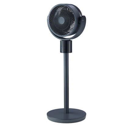 7-Inch Pedestal Fan with Oscillating Standing Design and Remote Control