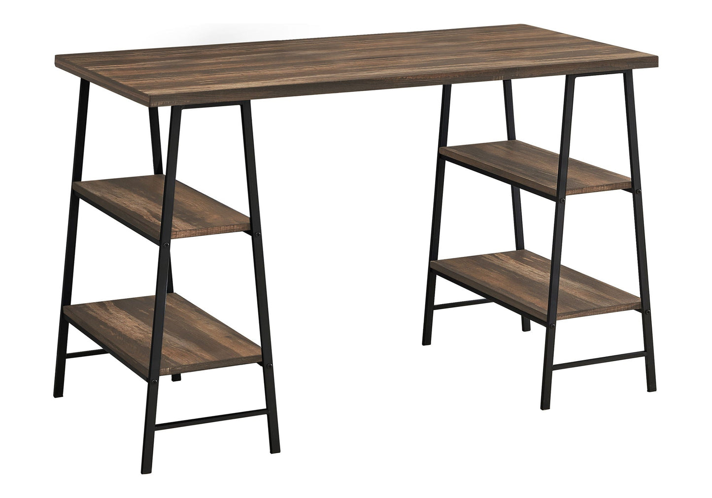 Computer Desk for Home Office with Storage Shelves