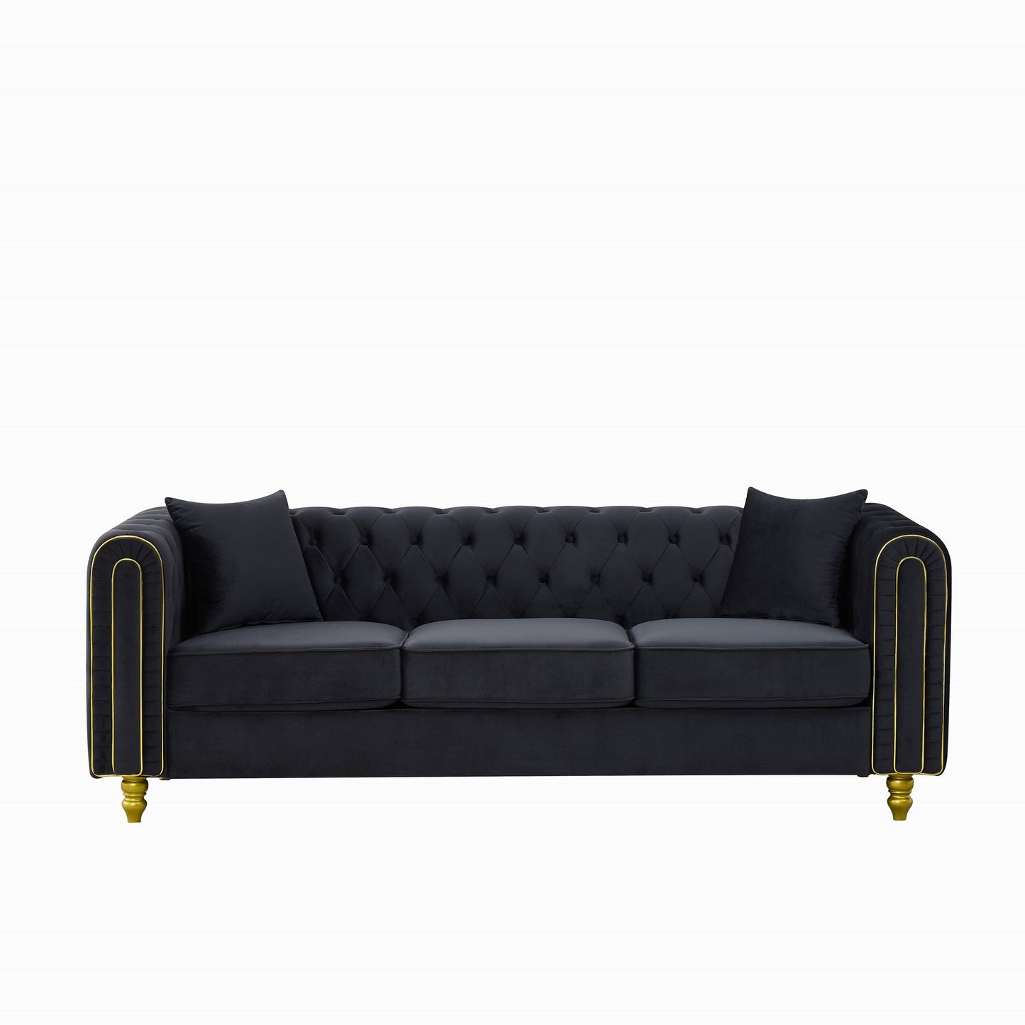 Modern Velvet Loveseat Sofa