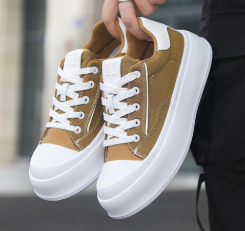 New Hot Sale Men Premium Sneakers, Versatile Casual Skate Shoes, Shock Absorbing Wearproof Summer Running Shoes