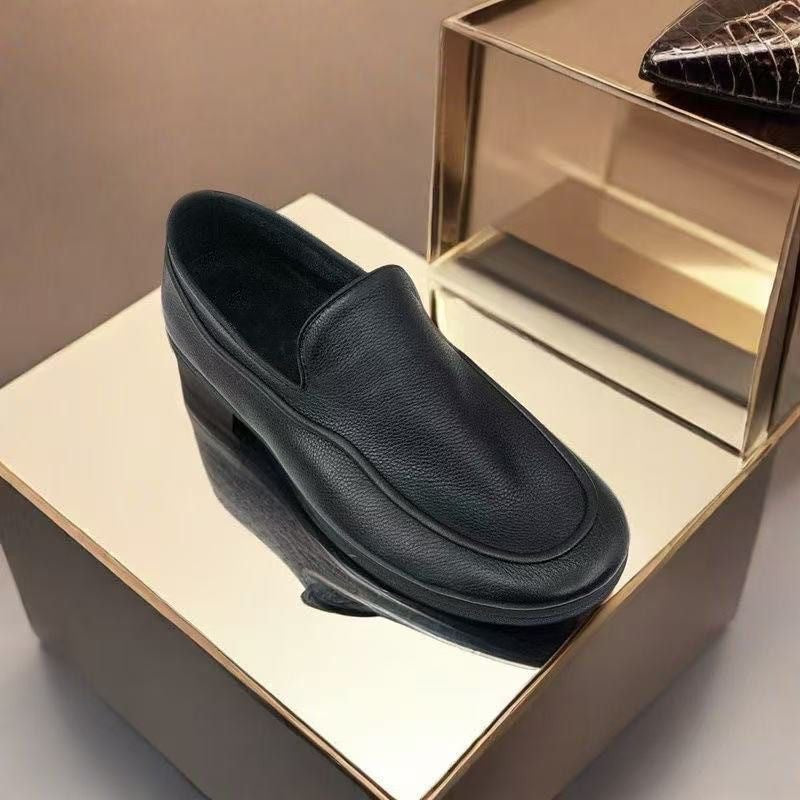 Soft-upper Casual Mens Leather Shoesnew Summer Style