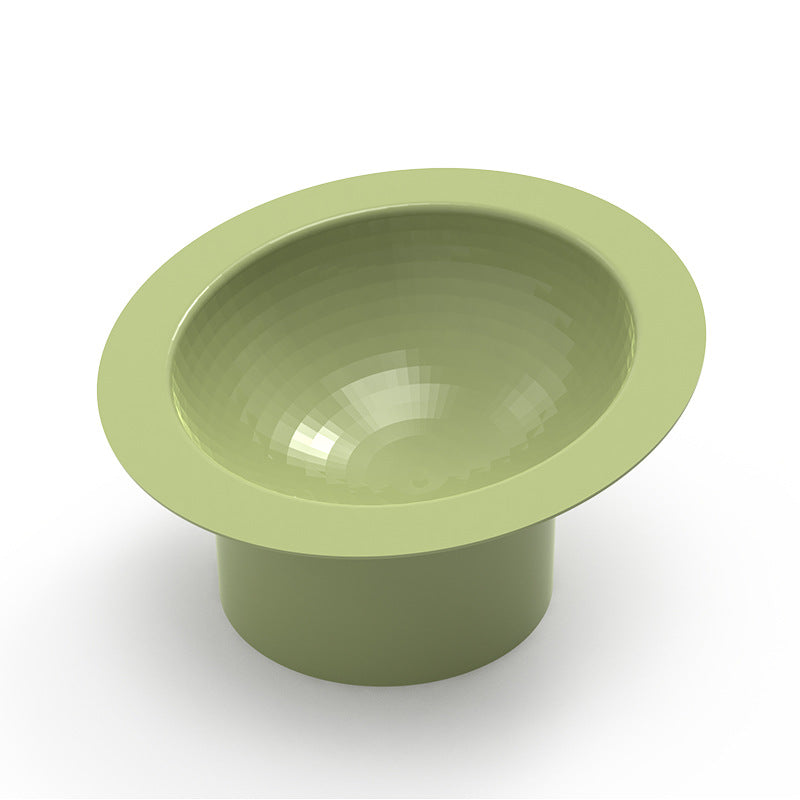 Large Caliber Cat Bowl Neck Protection Oblique Opening
