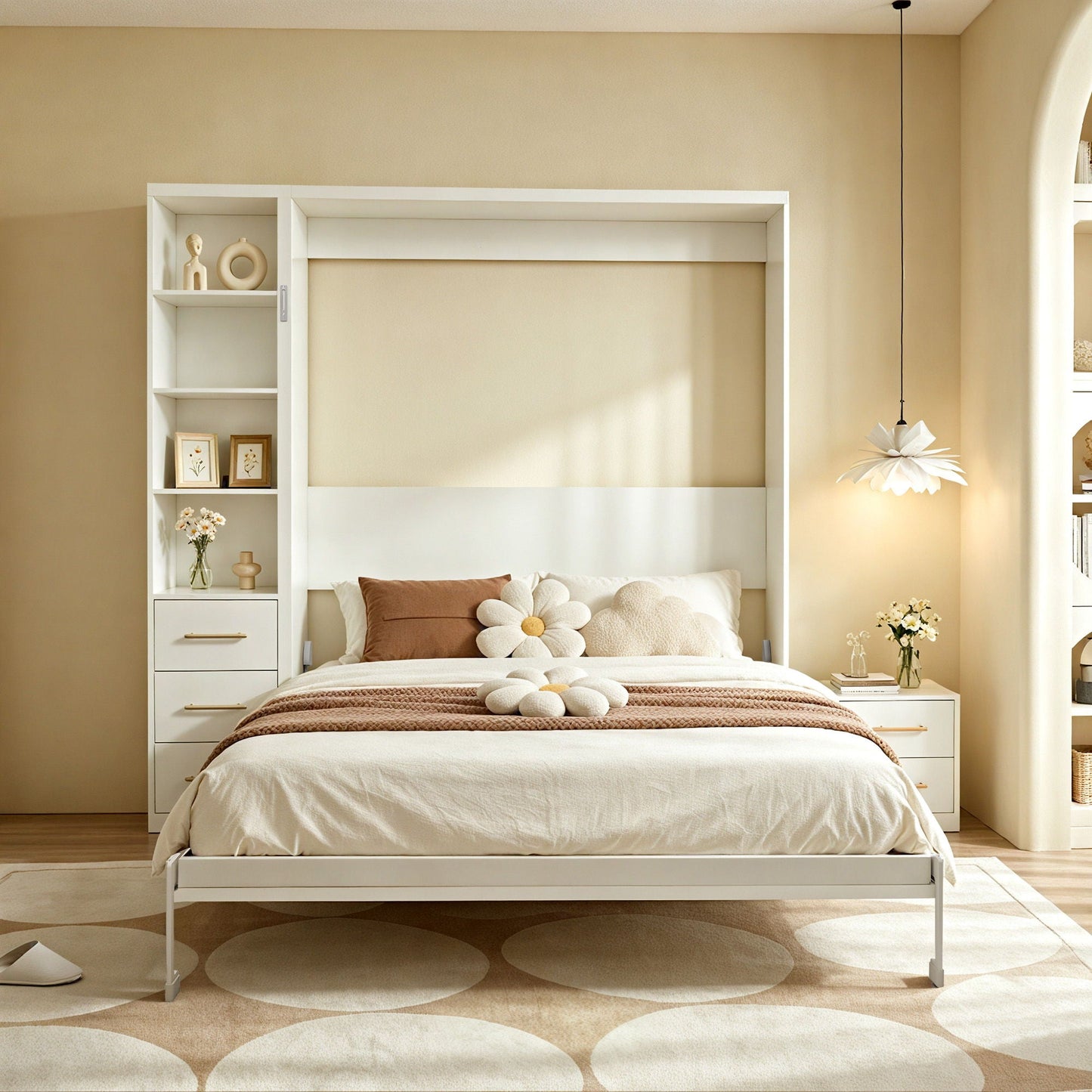Folding Vertical Murphy Wall Bed