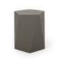 Side Table With Geometric Design