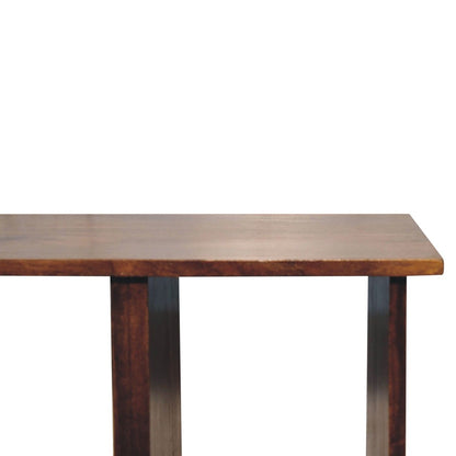 Triple Open Style Coffee Table - Beige / Brown