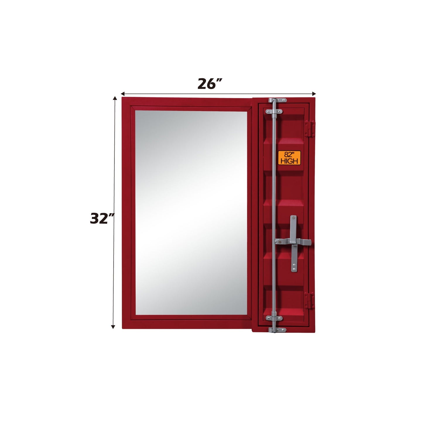 Cargo Vanity Mirror, Clear Reflection