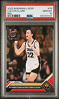 Graded 2023 Bowman U Now Caitlin Clark #74 Red #/10 Rookie RC Basketball Card PSA 10 Gem Mint