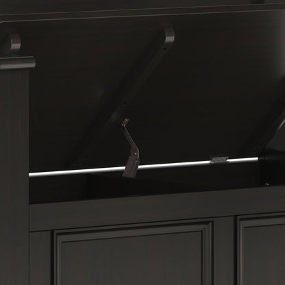 Amherst - Small Transitional Entryway Storage Bench
