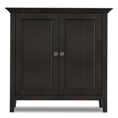 Amherst - 2 Door Storage Cabinet & Adjustable Shelving - Brown