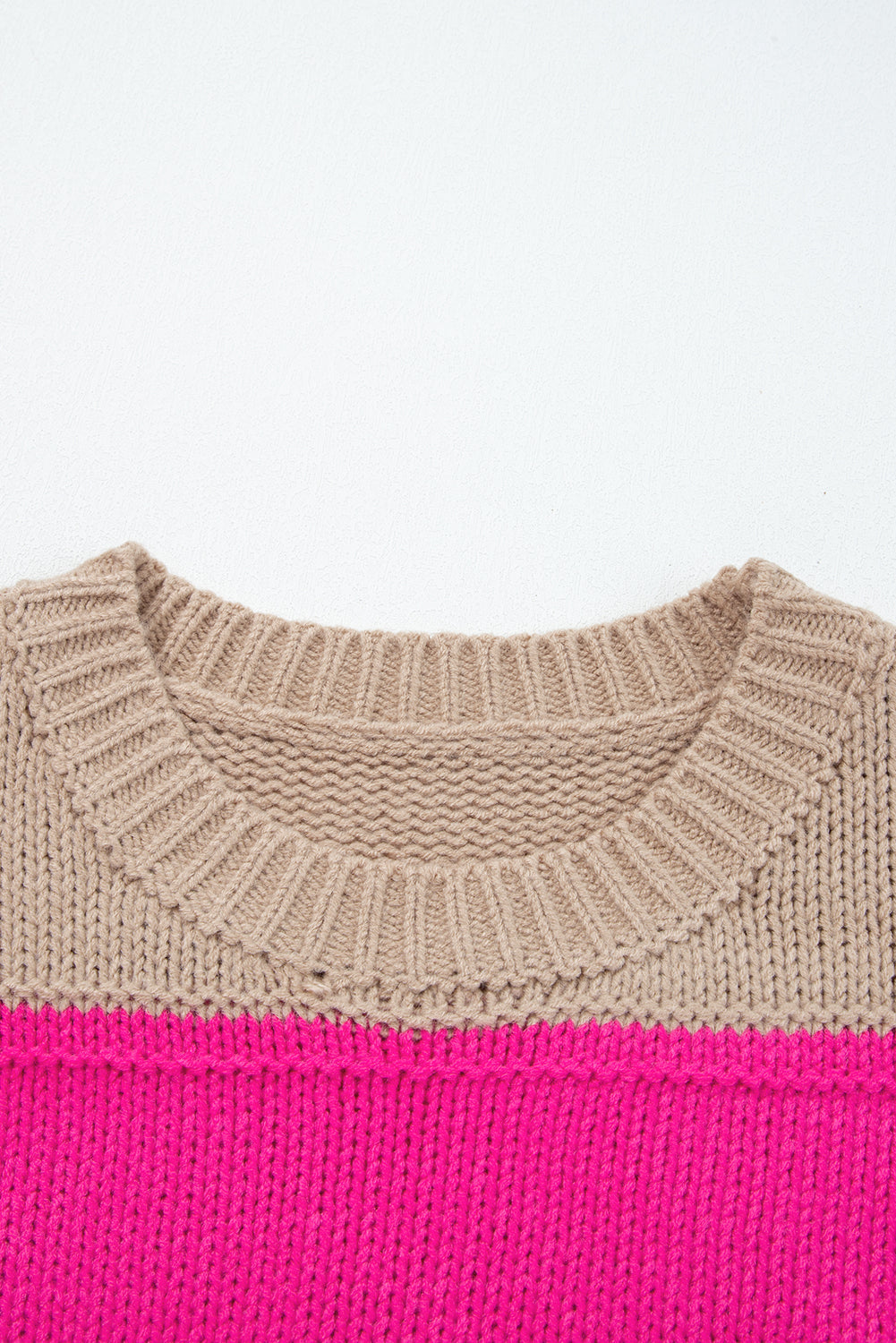 Florence Block Drop Shoulder PLUS Sweater