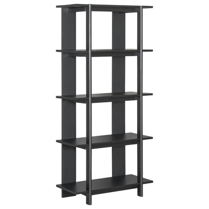 4-Tier Wooden Open Bookcase