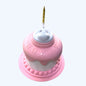Multifunctional Cake Shape Cat Toy Creative Pet Feeding Bowl