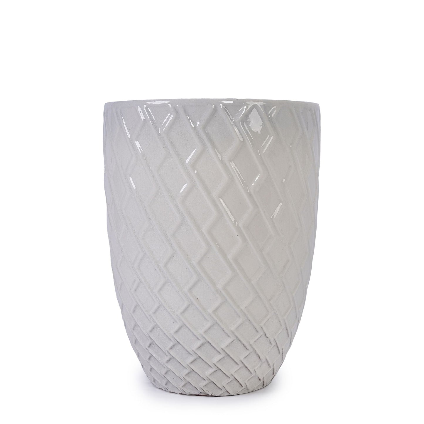 Ceramic Flowerpot, Planter For Patio, Garden, Windowsill