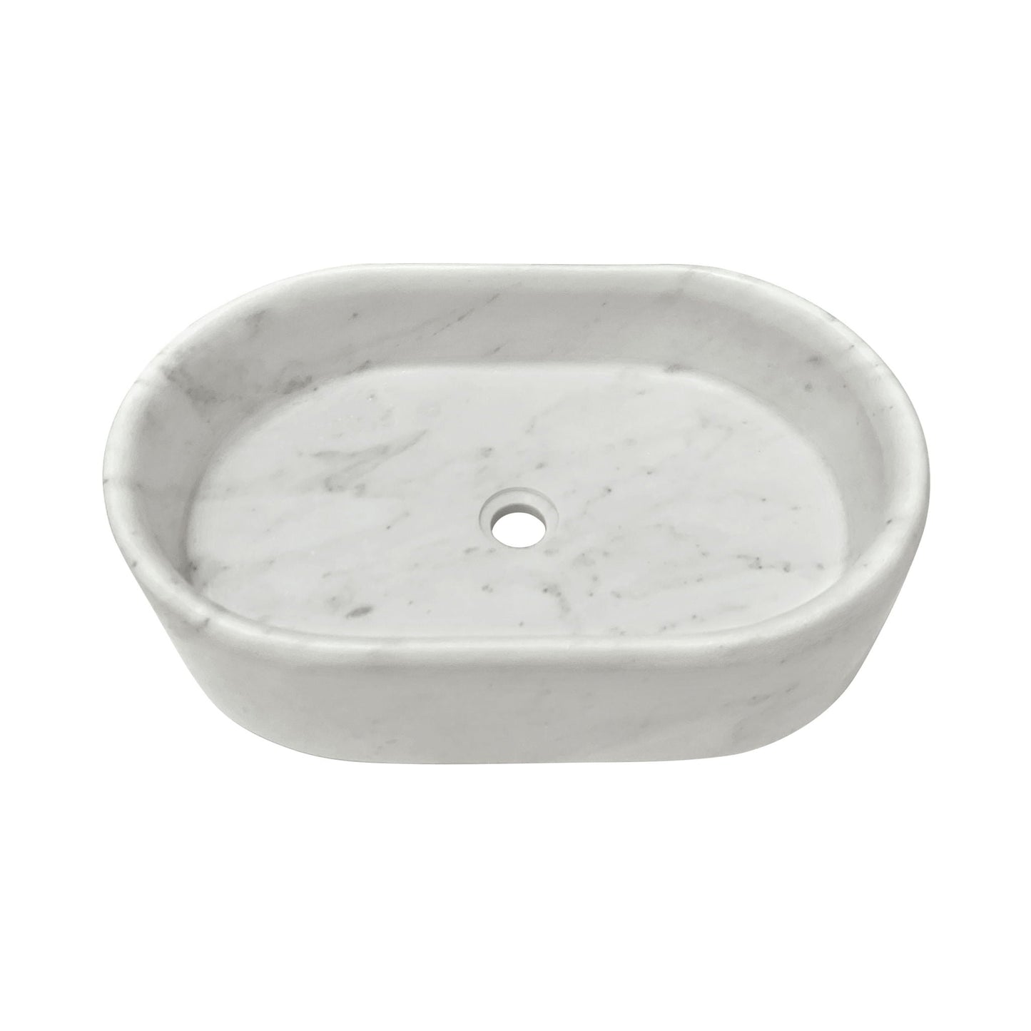 Bathroom Vessel Sink, Semi Polished Surface