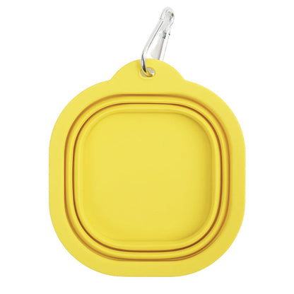 Portable Travel-Friendly Foldable Silicone Pet Bowl