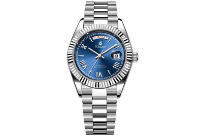 Dual-calendar Automatic Mechanical Mens Watch