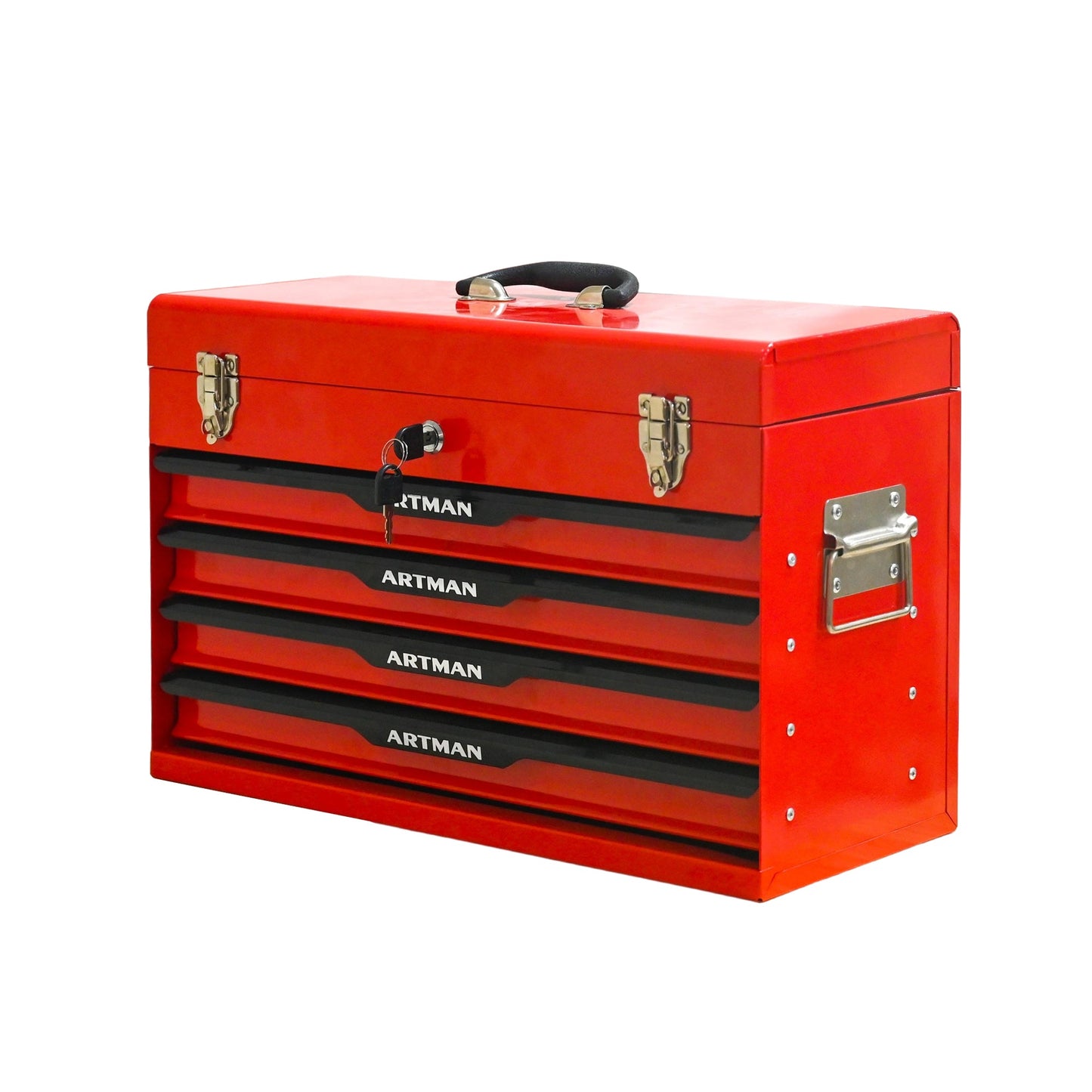 20-inch Steel Portable Tool Box with Drawers