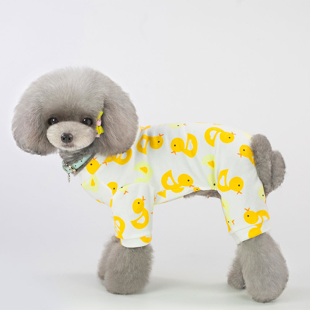 Pet Clothes Pajamas Five-color Home Wear