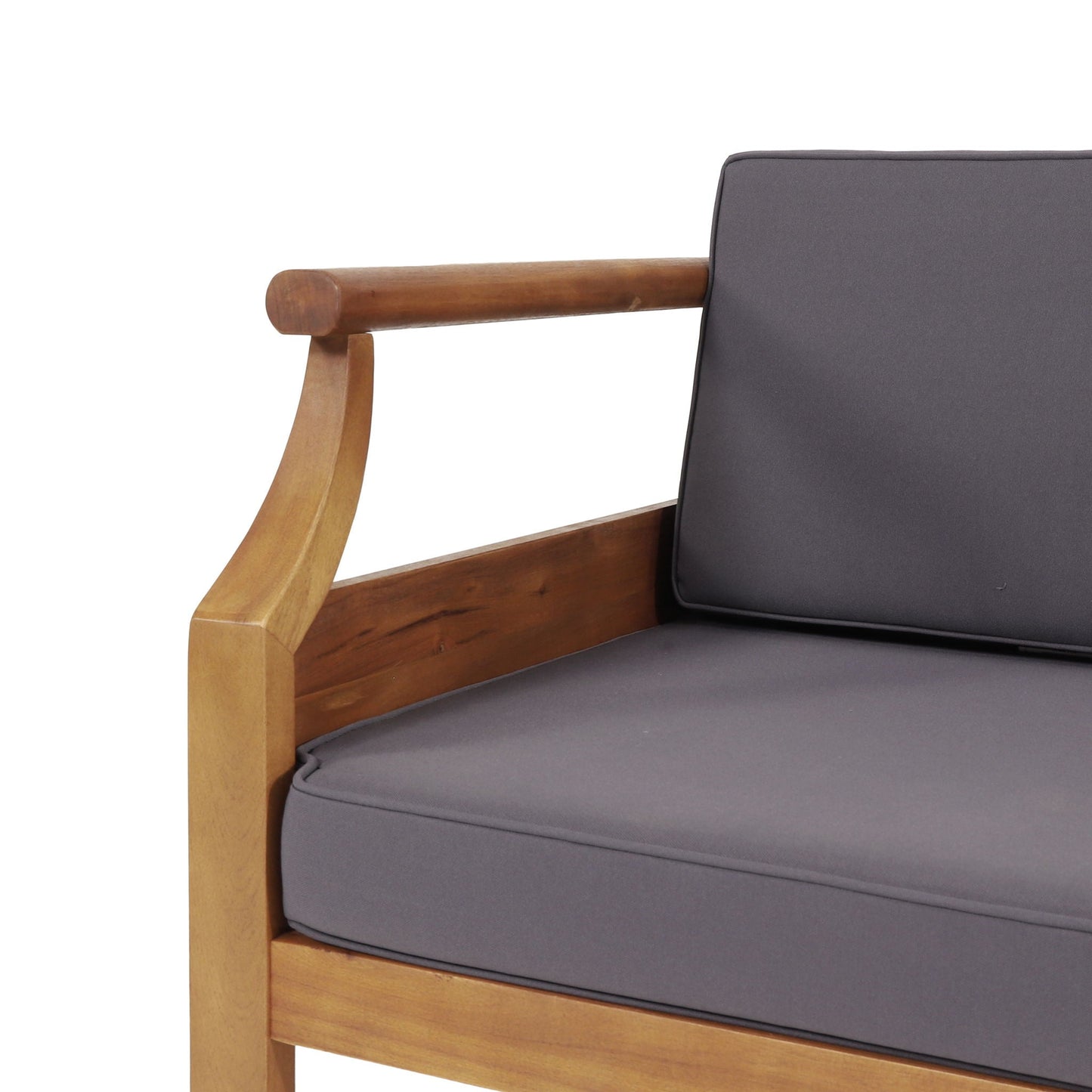Aston 4 Piece Sofa Set - Dark Gray