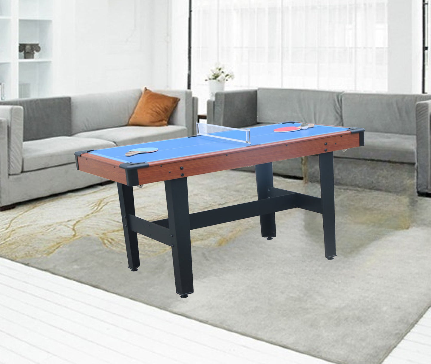 48-Inch Combo Game Table Set for Home and Game Room