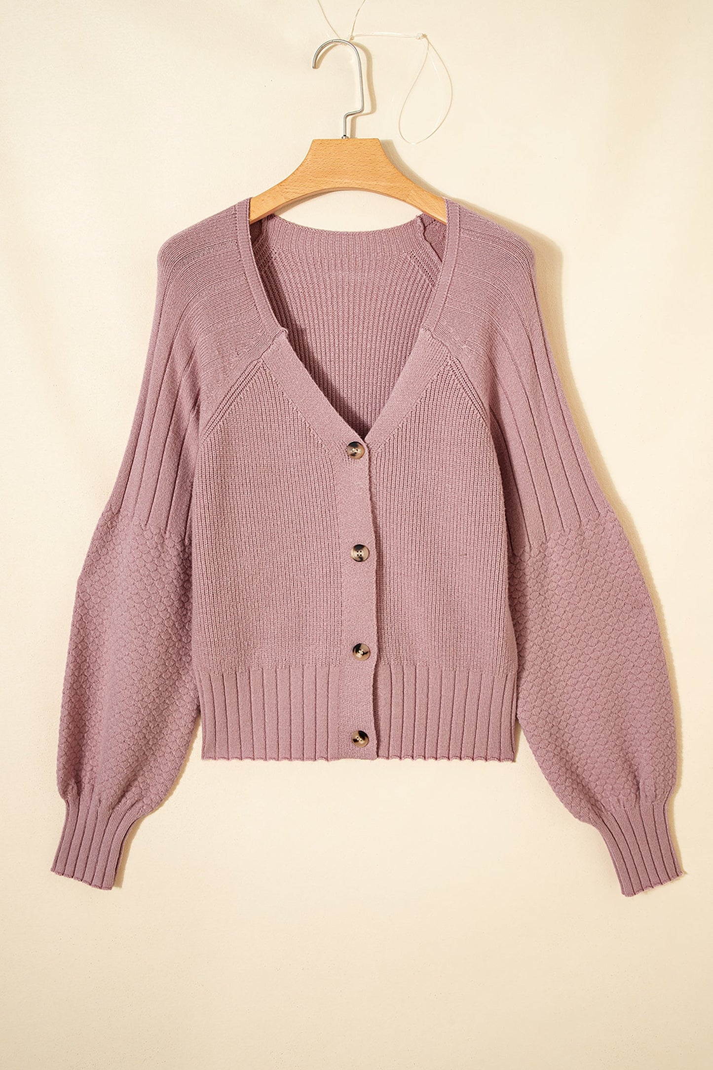 Khloe Mixed Texture Knit Sweater