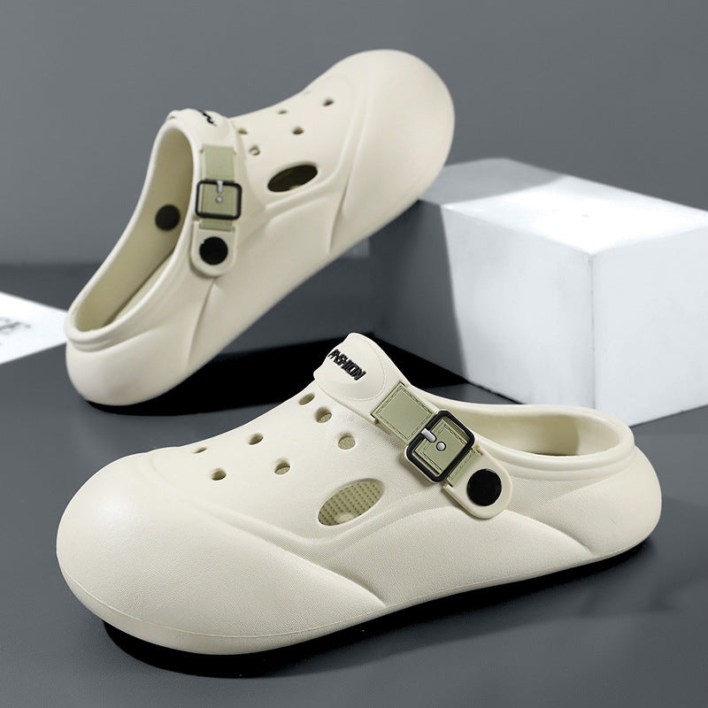 Non-slip Deodorant Thick-soled Mens Outdoor Clog Sandals