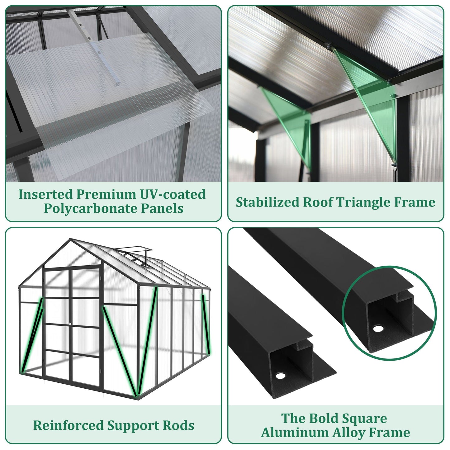 Gain Height Windproof house All Season Outdoor Garden Shelter