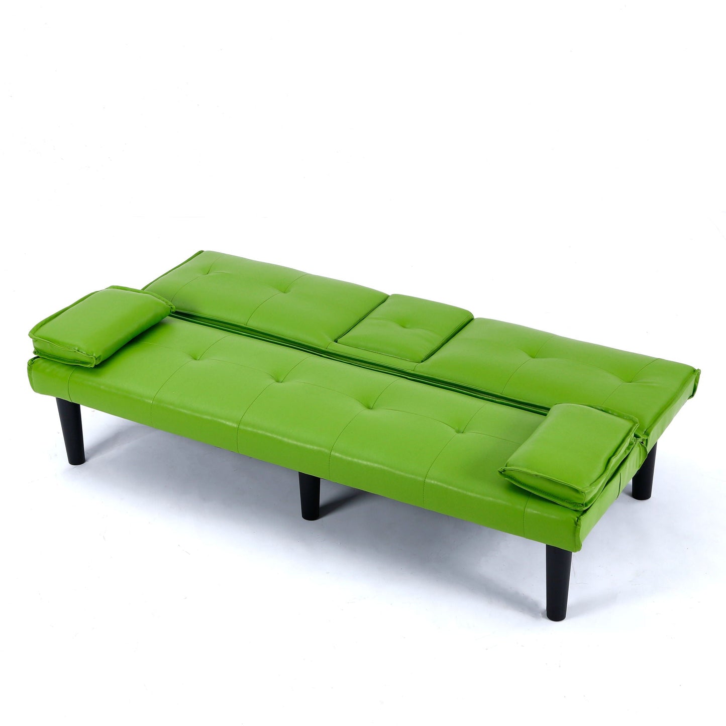 Sofa Bed With Foldable Design And Cup Holder
