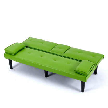 Sofa Bed With Foldable Design And Cup Holder
