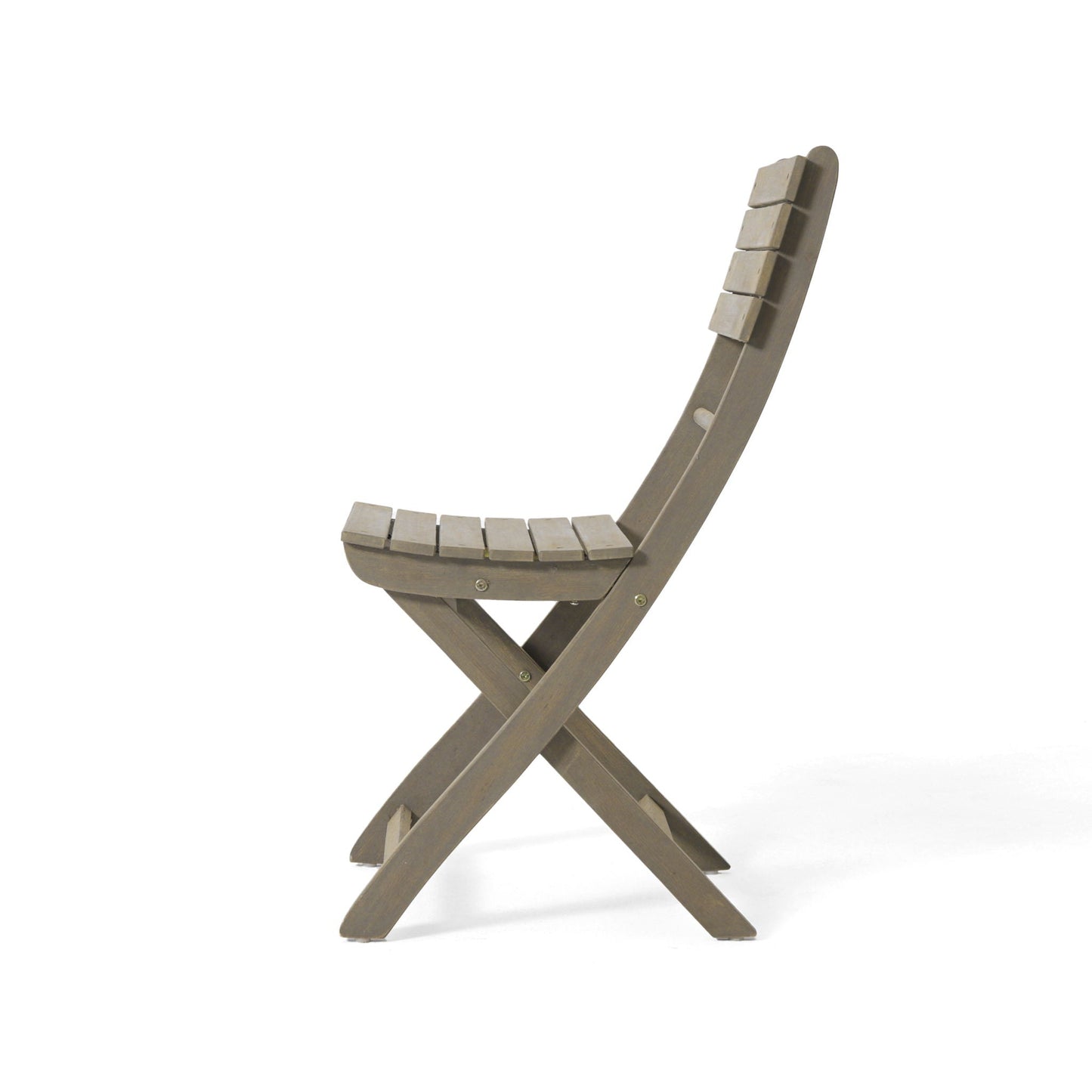 Positano - 4 Piece Foldable Chair Set in Gray