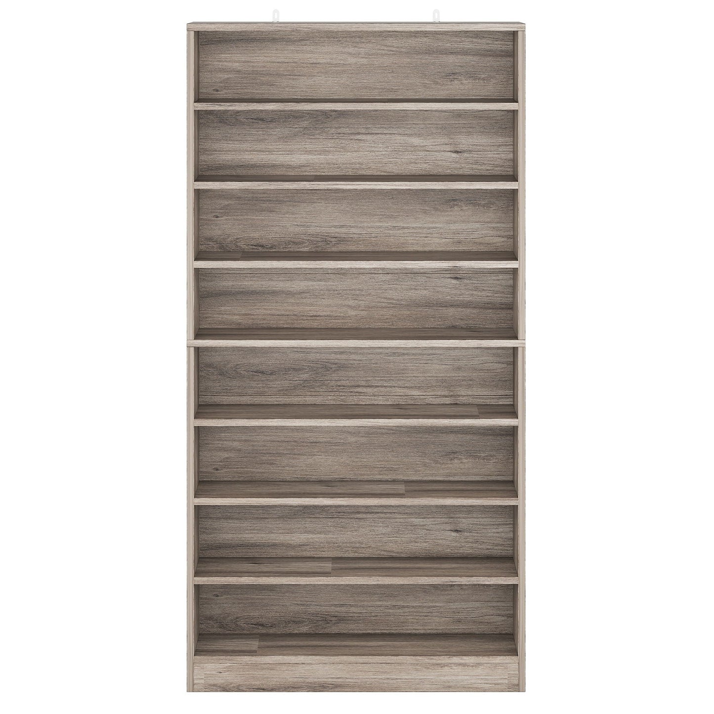 9 Tier Freestanding Shoe Cabinet with Open Design
